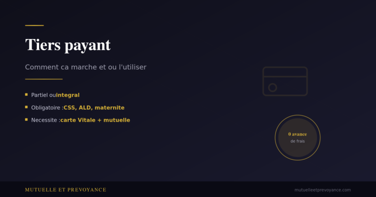 Tiers payant, comment ca marche et ou l utiliser