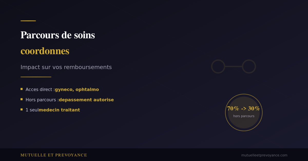 Parcours de soins coordonnes, impact sur vos remboursements