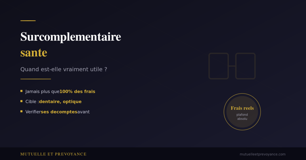 Surcomplementaire sante, quand est-elle vraiment utile